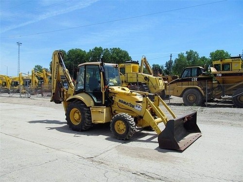 KOMATSU WB140PS-2, WB150PS-2 (POWER-SHIFT) BACKHOE-LOADER SHOP MANUAL+OPERATION & MAINTENANCE MANUAL