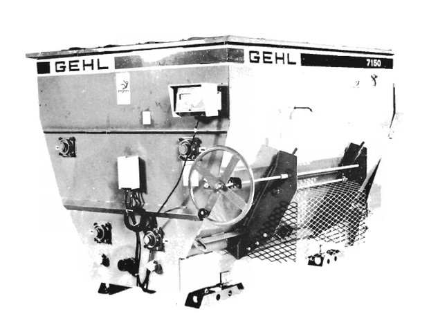 GEHL 7150 Stationary Mixer Feeder Parts Manual