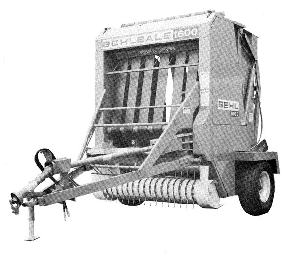 GEHL RB1600 Baler Parts Manual