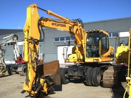 HYUNDAI R140W-7 WHEEL EXCAVATOR SERVICE REPAIR MANUAL
