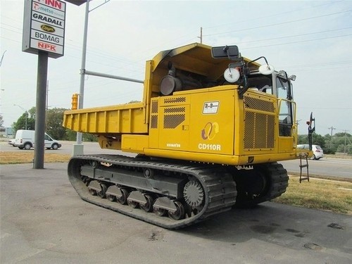 KOMATSU CD110R-1 CRAWLER CARRIER SERVICE REPAIR MANUAL + OPERATION & MAINTENANCE MANUAL