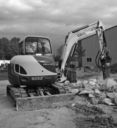GEHL 503Z Compact Excavator Parts Manual