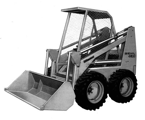 GEHL HL4400 Skid Steer Loader Parts Manual