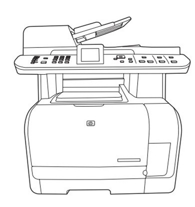 HP Color LaserJet CM1312 MFP Series Service Repair Manual