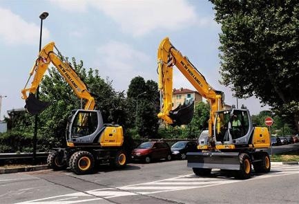 New Holland WE150 Compact, WE170 Compact, WE170C Railroad Wheeled Excavators Service Repair Manual