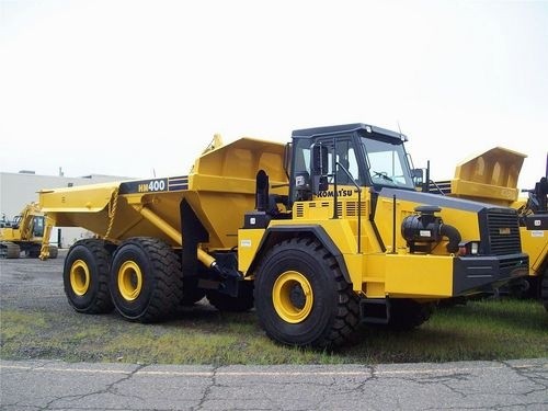 KOMATSU HM400-1 ARTICULATED DUMP TRUCK SERVICE REPAIR MANUAL + FIELD ASSEMBLY INSTRUCTION