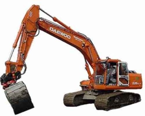 DAEWOO SOLAR S220LC-V TRACKED EXCAVATOR SHOP MANUAL + OPERATION & MAINTENANCE MANUAL