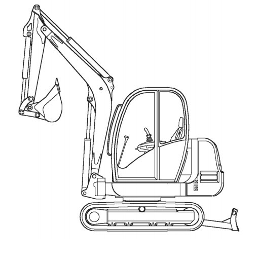 GEHL 193, 223 Compact Excavators Parts Manual