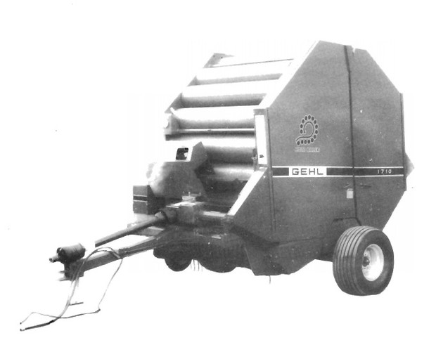GEHL 1710 Fixed Chamber Round Baler Parts Manual