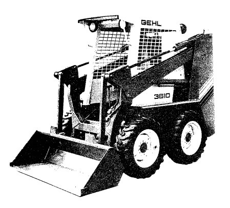 GEHL SL3510/SL3610 Skid Loader Parts Manual