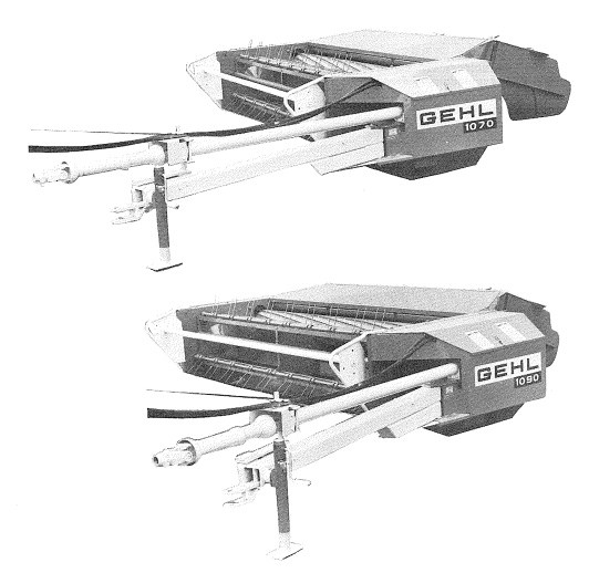 GEHL MC1070, MC1090 Mower Conditioner Parts Manual