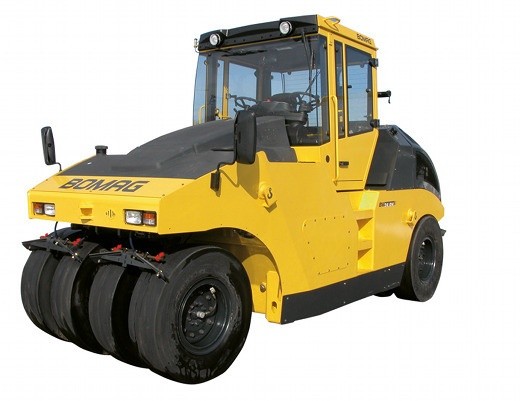 BOMAG RUBBER TIRE ROLLER BW24R OPERATION & MAINTENANCE MANUAL