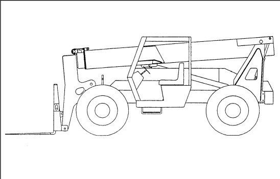 GEHL 883 Dynalift Telescopic Forklift Parts Manual