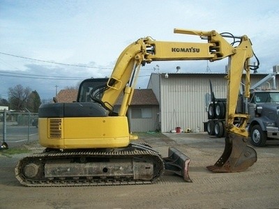 KOMATSU PC128UU-2 HYDRAULIC EXCAVATOR SERVICE REPAIR MANUAL + OPERATION & MAINTENANCE MANUAL