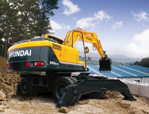 HYUNDAI R140W-9S WHEEL EXCAVATOR SERVICE REPAIR MANUAL