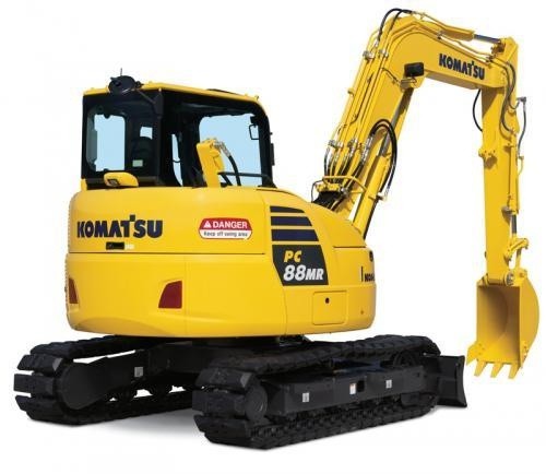 KOMATSU PC88MR-10 HYDRAULIC EXCAVATOR SERVICE REPAIR MANUAL