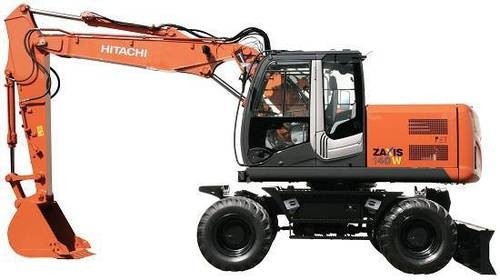 HITACHI ZAXIS140W-3 WHEELED EXCAVATOR SERVICE REPAIR MANUAL