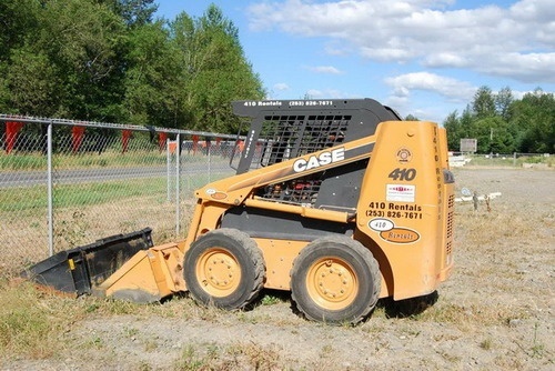 CASE 410, 420 SKID STEER SERVICE REPAIR MANUAL