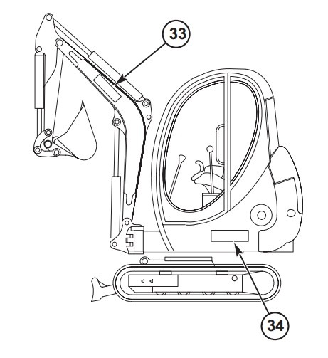 GEHL 153 Compact Excavator Parts Manual