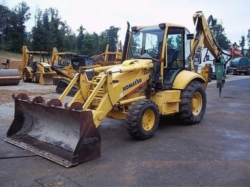 KOMATSU WB140-2, WB150-2 BACKHOE-LOADER SERVICE REPAIR MANUAL + OPERATION & MAINTENANCE MANUAL