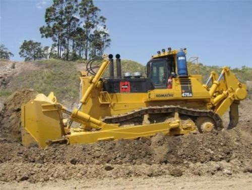 KOMATSU D475A-3 BULLDOZER SHOP MANUAL + FIELD ASSEMBLY MANUAL + OPERATION & MAINTENANCE MANUAL
