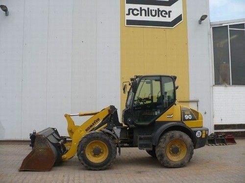 KOMATSU WA90-5, WA100M-5 WHEEL LOADER SERVICE REPAIR MANUAL + OPERATION & MAINTENANCE MANUAL