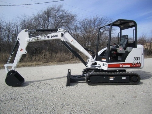 BOBCAT X331 EXCAVATOR SERVICE REPAIR MANUAL (S/N: 512911001-512912999)