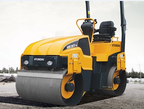 HYUNDAI HR25/30T-9 ROAD ROLLER SERVICE MANUAL