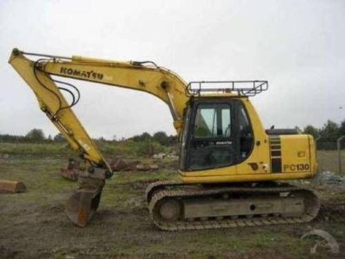 KOMATSU PC130-6K, PC150LGP-6K HYDRAULIC EXCAVATOR SHOP MANUAL + OPERATION & MAINTENANCE MANUAL