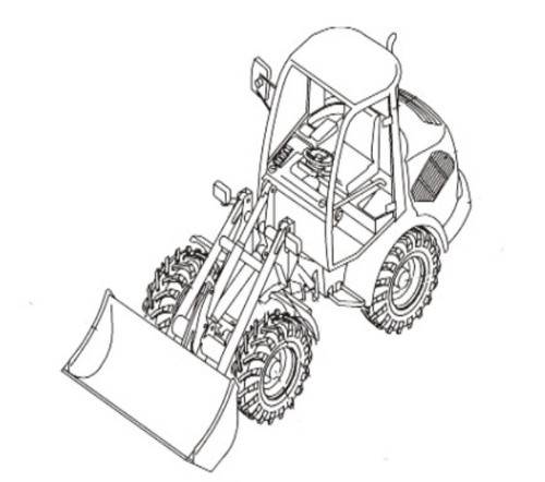 Takeuchi TW60 Wheel Loader Parts Manual (Serial No. E104062~)