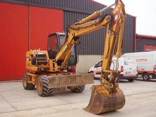 CASE WX95, WX125 WHEELED EXCAVATOR SERVICE REPAIR MANUAL