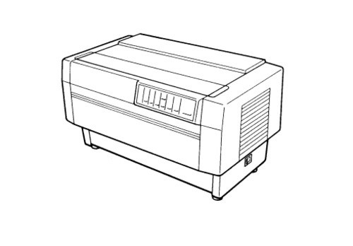 Epson DFX-5000+ Terminal Printer Service Repair Manual
