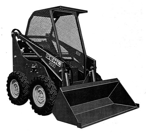 GEHL HL2500 Skid Loader Parts Manual