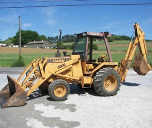 CASE 580E SUPER LOADER BACKHOE SERVICE REPAIR MANUAL