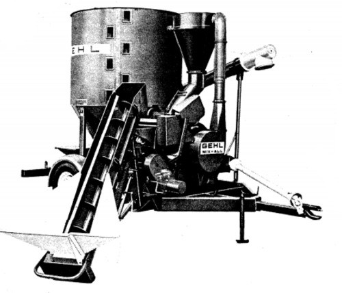 GEHL 65MX Mix-All Feedmaker With Attachments Parts Manual
