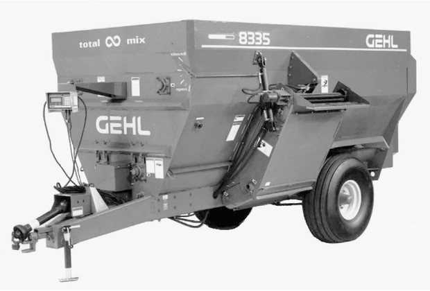 GEHL 8280/8285/8330/8335 Mixer Feeders Parts Manual