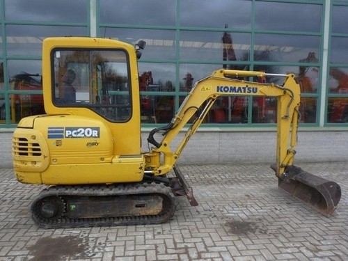 KOMATSU PC20R-8, PC27R-8 HYDRAULIC EXCAVATOR SERVICE REPAIR MANUAL