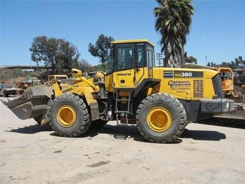 KOMATSU WA380-5L WHEEL LOADER SERVICE REPAIR MANUAL + OPERATION & MAINTENANCE MANUAL