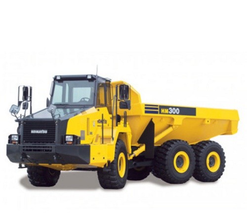 KOMATSU HM300-2 ARTICULATED DUMP TRUCK SERVICE REPAIR MANUAL + FIELD ASSEMBLY INSTRUCTION