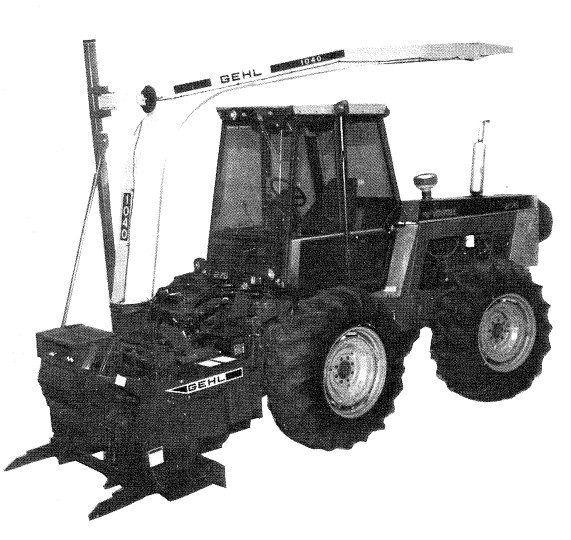 GEHL 1040 Forage Harvester Parts Manual