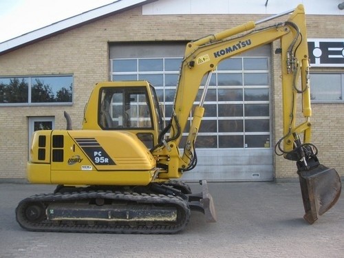 KOMATSU PC95R-2 HYDRAULIC EXCAVATOR SERVICE REPAIR MANUAL + OPERATION & MAINTENANCE MANUAL