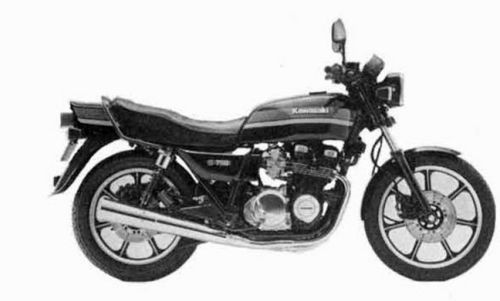 KAWASAKI KZ750 FOUR MOTORCYCLE SERVICE REPAIR MANUAL 1980-1988 DOWNLOAD