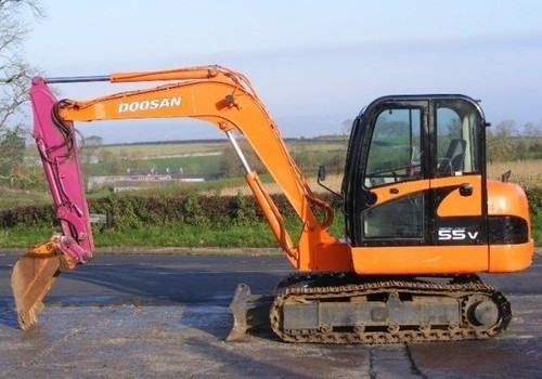 DAEWOO DOOSAN SOLAR 55-V PLUS EXCAVATOR SERVICE REPAIR MANUAL