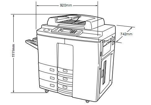 TOSHIBA 8070/6570/5570/4580 DIGITAL PLAIN PAPER COPIER Service Repair Manual