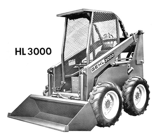 GEHL HL3000 Series Skid-Steer Loader Parts Manual