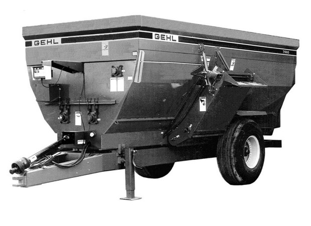 GEHL 7435/7500 Mixer Feeders Parts Manual
