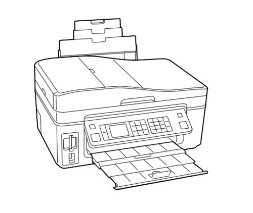 Epson WorkForce 600,Stylus OFFICE TX600FW/BX600FW,Stylus SX600FW Color Inkjet Printer Service Manual