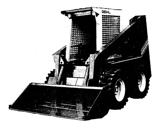 GEHL SL6620 Skid-Steer Loader Parts Manual