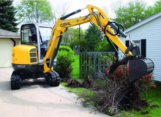 GEHL 383Z Compact Excavator Parts Manual