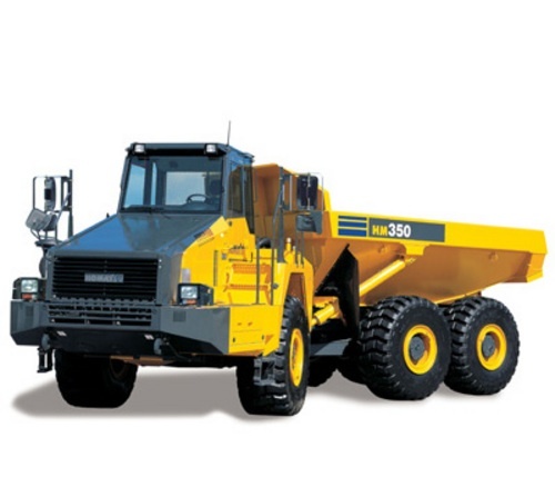 KOMATSU HM350-2 ARTICULATED DUMP TRUCK SERVICE REPAIR MANUAL + FIELD ASSEMBLY INSTRUCTION